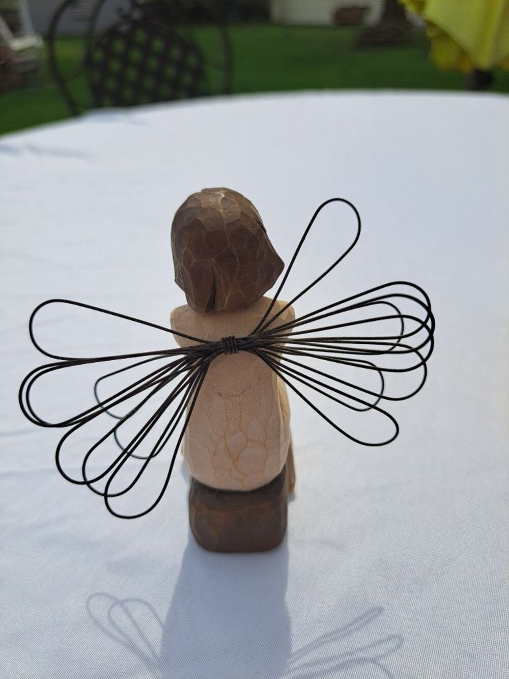 Willow Tree Angel Of Caring Figurine Susan Lordi Box Demdaco Hand-Painted Resin - Picture 6 of 10